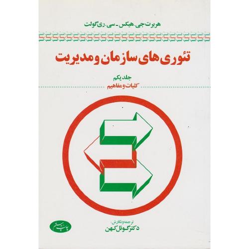 تئوری‌های سازمان و مدیریت ج1(هیکس-گولت-گوئل کهن)اطلاعات