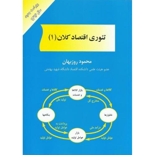 تئوری اقتصاد کلان جلد 1-روزبهان/مهربان