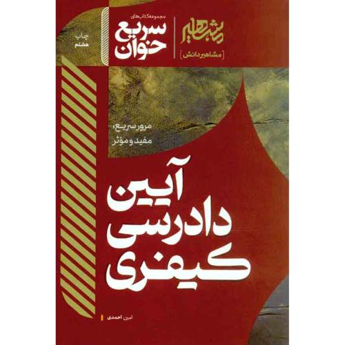 سریع خوان آیین دادرسی کیفری-امین احمدی/مشاهیر