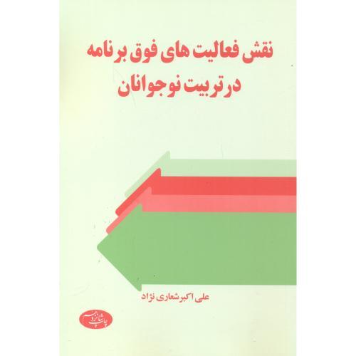 نقش فعالیت های فوق برنامه در تربیت نوجوانان-علی اکبر شعاری نژاد/اطلاعات