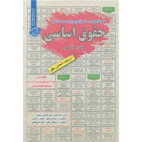 درسنامه-تست حقوق اساسی-مهلا علی پور/سامان سنجش
