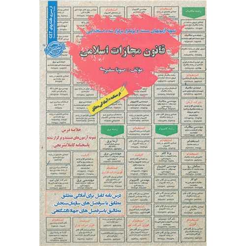 درسنامه-تست قانون مجازات اسلامی-صونا سفیری/سامان سنجش