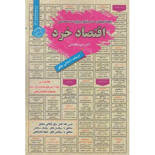 درسنامه-تست اقتصاد خرد-مریم هاشمی/سامان سنجش