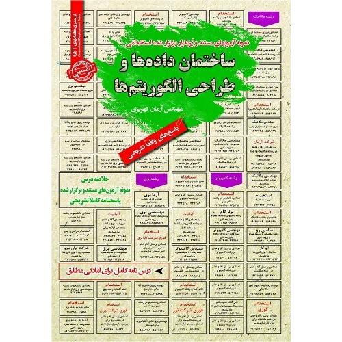 درسنامه-تست ساختمان داده ها و طراحی الگوریتم ها-آرمان کهریزی/سامان سنجش